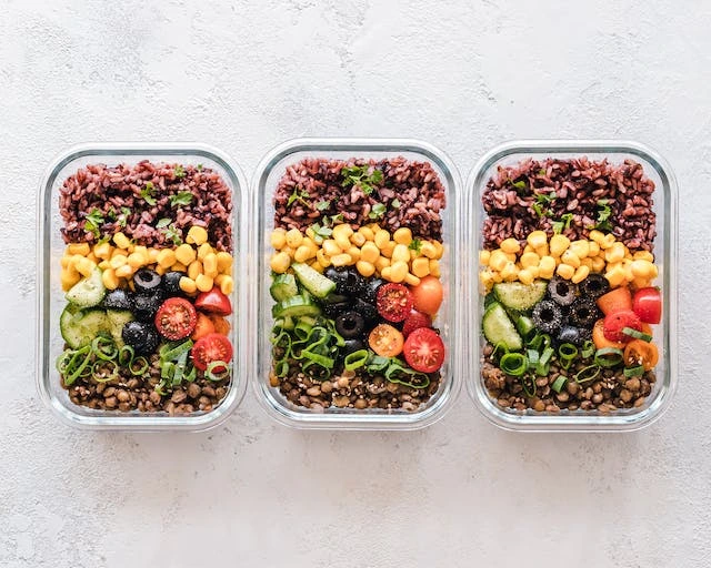 various bean salad mixtures