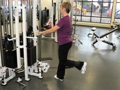 Standing Hamsting Flexion Finish